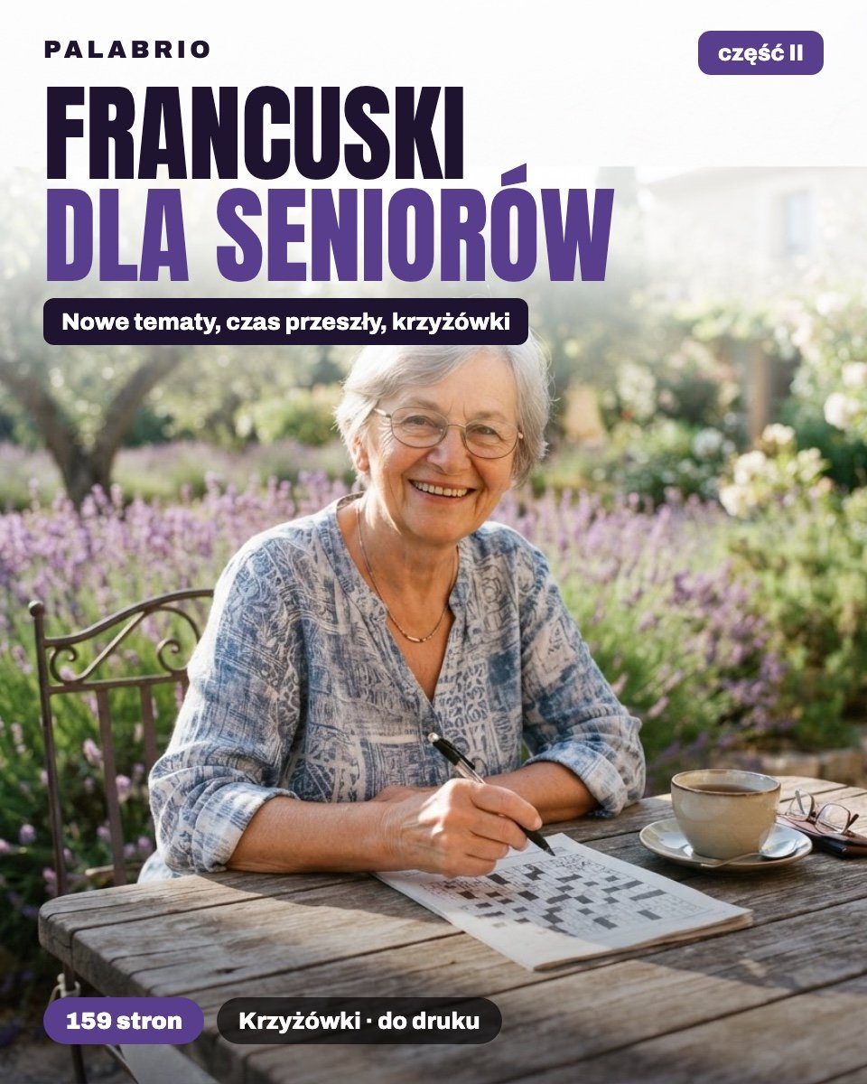 Okładka: Francuski dla seniorów, część II