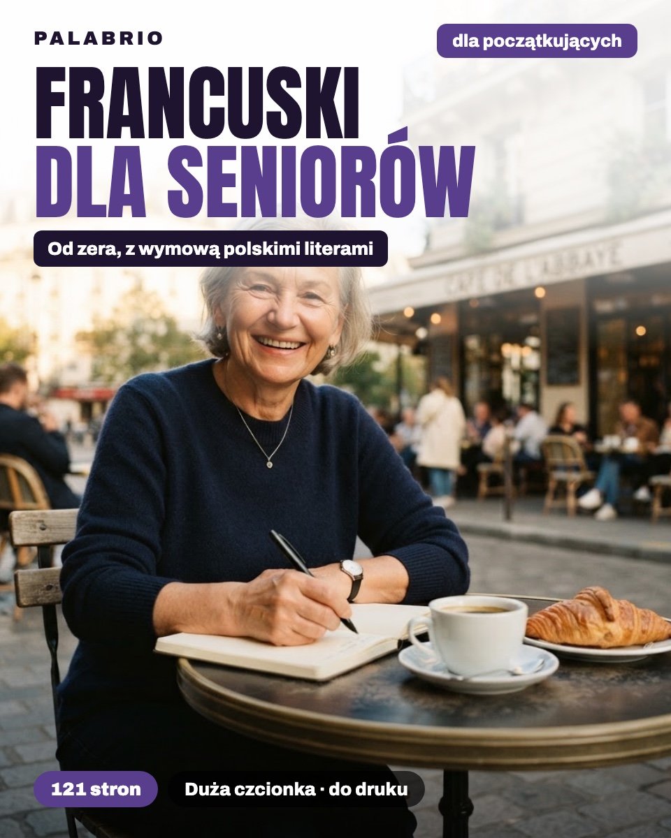 Okładka: Francuski dla seniorów