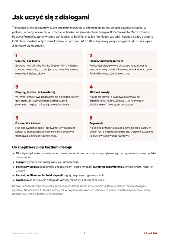 Jak uczyć się z dialogami
