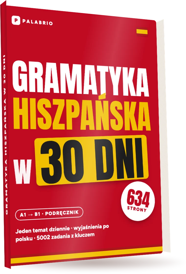 Okładka: Gramatyka hiszpańska w 30 dni