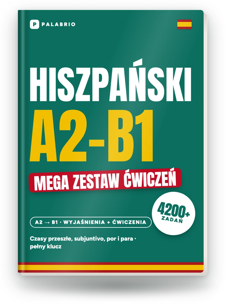 Książka: Hiszpański A2-B1: mega zestaw ćwiczeń