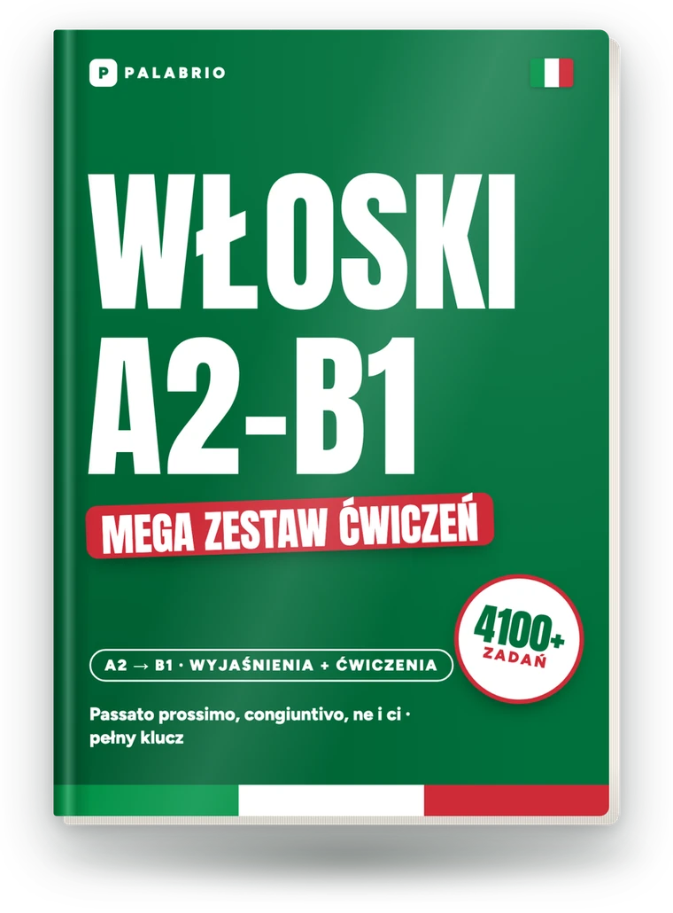 Książka: Włoski A2-B1: mega zestaw ćwiczeń