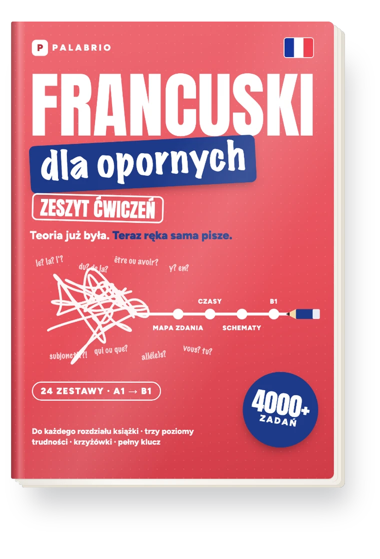 Okładka: Francuski dla opornych. Zeszyt ćwiczeń